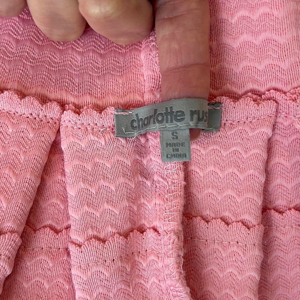 Charlotte russe pink pleated skirt - Picture 3 of 8